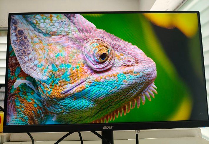 Acer VG240Y X1 color gamut 99% sRGB