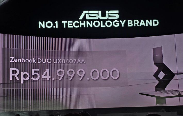 harga ASUS Zenbook DUO UX8407AA
