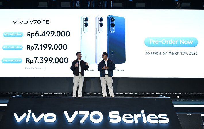 Harga vivo V70 FE Indonesia: Hp Traveling dengan Kamera Terjernih