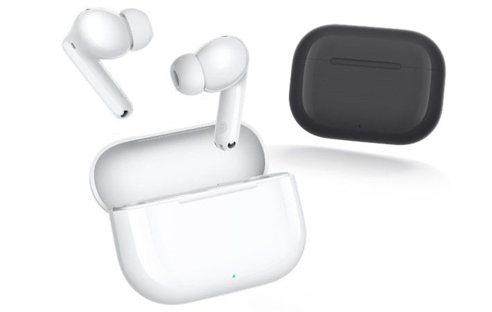 HUAWEI FreeBuds SE 4 ANC dengan charging case, warna terang