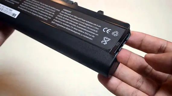 spesifikasi baterai laptop